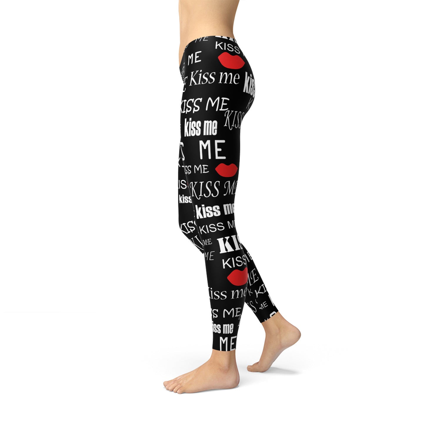 Kiss Me Black Leggings